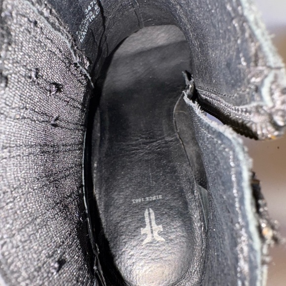 Women’s Black Ankle Boots - Picture 9 of 13